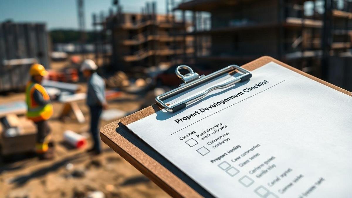The Role of Property Development Checklists The Role of Property Development Checklists